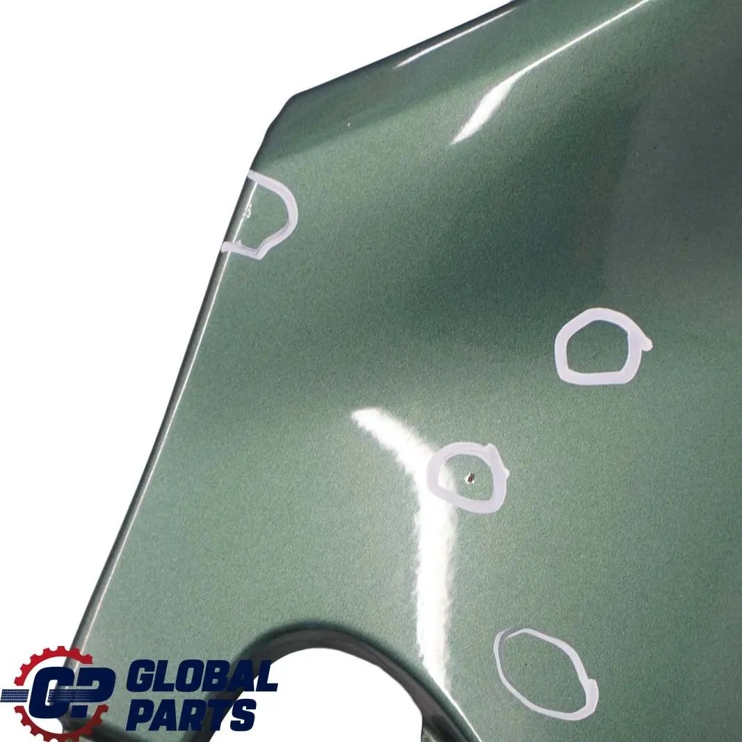 BMW 3 E46 Front Right O/S Side Panel Fender Wing Meergruen Sea Green - 393