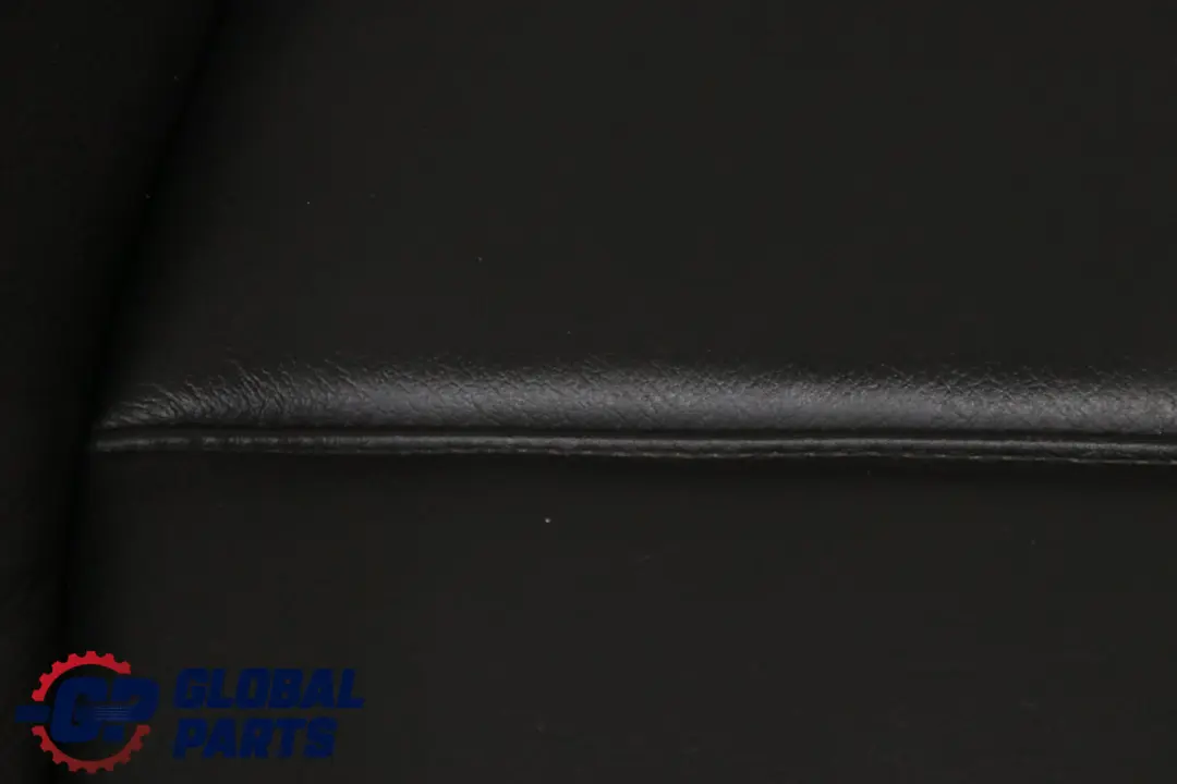 BMW 3 Reihe E46 Rücksitz Hinten Sitz Bank Bezug Leder Montana Schwarz