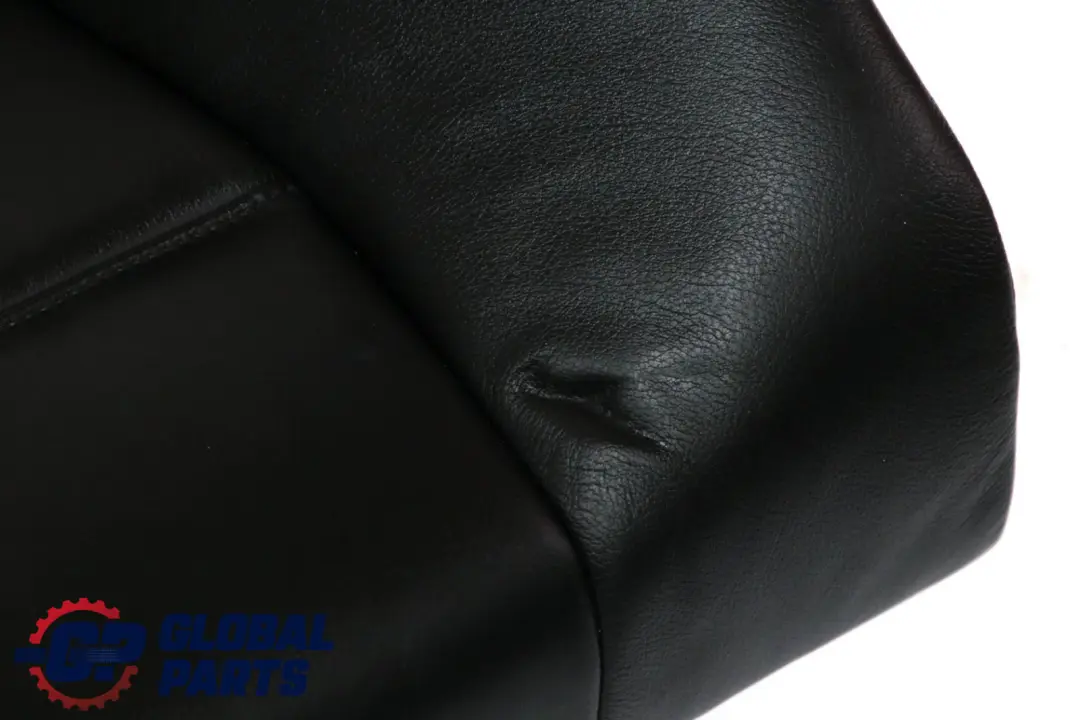 BMW 3 Reihe E46 Rücksitz Hinten Sitz Bank Bezug Leder Montana Schwarz