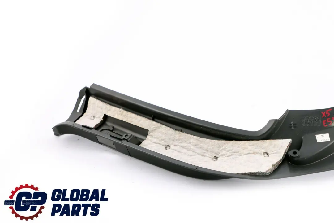 BMW X5 E53 Rear Left Trim Panel Column N/S Black 8204761