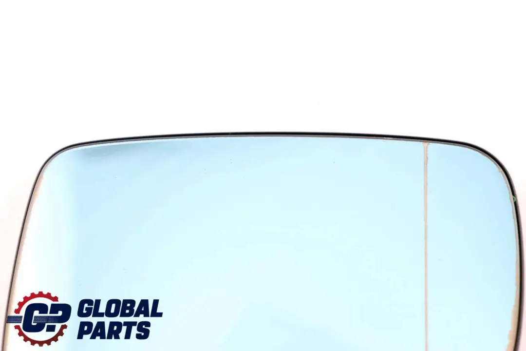 BMW 3 7 Series E46 E65 E66 Right O/S Wing Mirror Glass Heated Blue 8247132