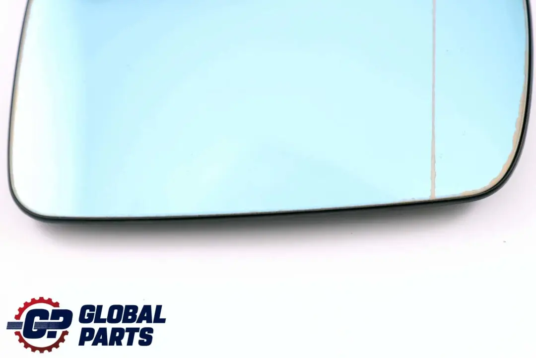 BMW 3 7 Series E46 E65 E66 Right O/S Wing Mirror Glass Heated Blue 8247132