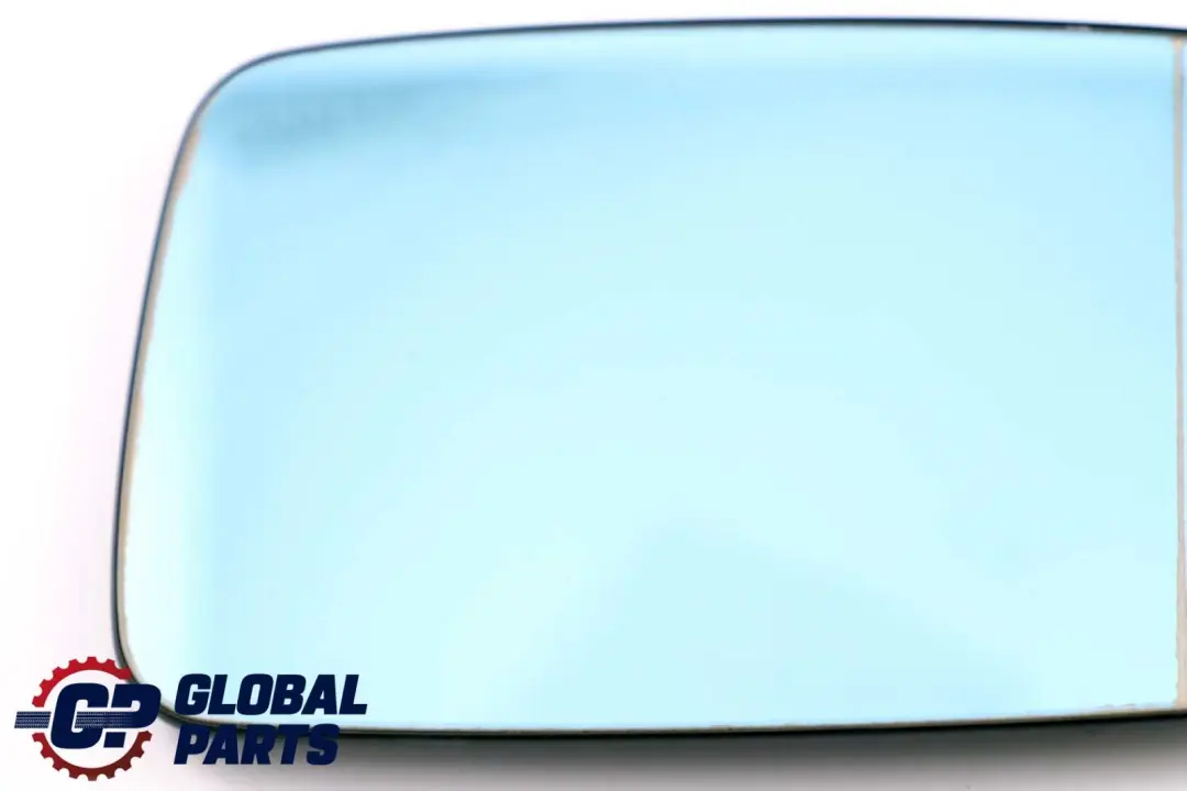 BMW 3 7 Series E46 E65 E66 Right O/S Wing Mirror Glass Heated Blue 8247132