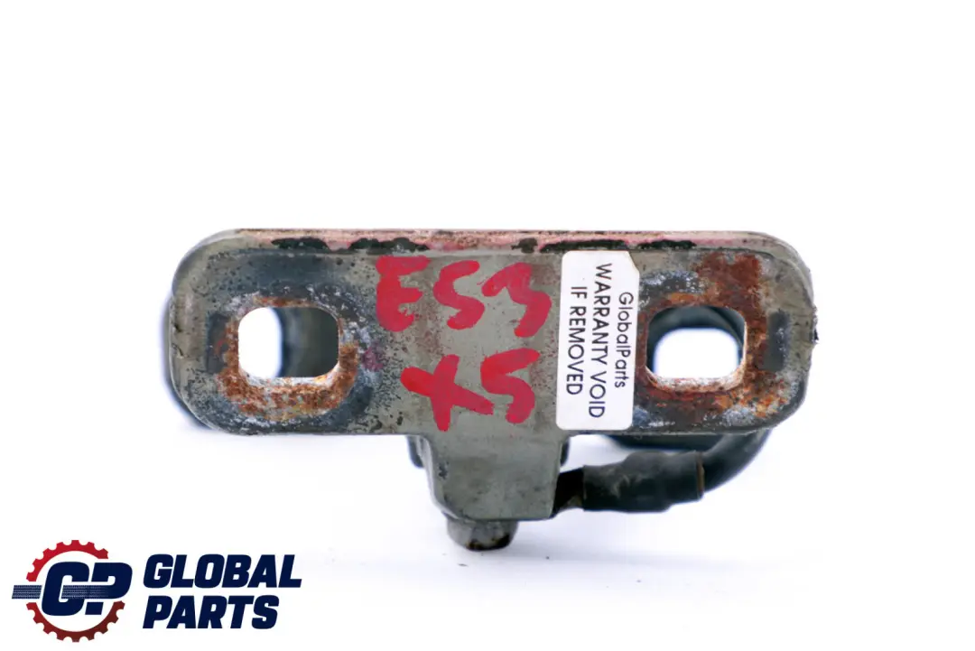 BMW X5 Series E53 Boot Trunk Lid Right Upper Hinge O/S Stahlgrau Grey Metallic