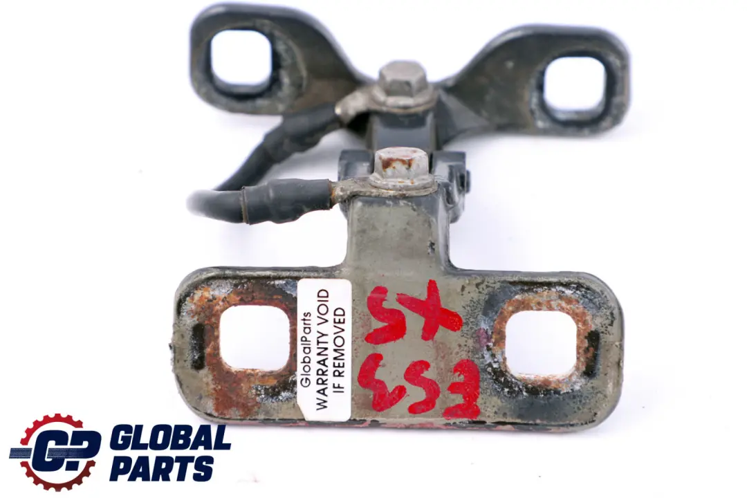 BMW X5 Series E53 Boot Trunk Lid Right Upper Hinge O/S Stahlgrau Grey Metallic