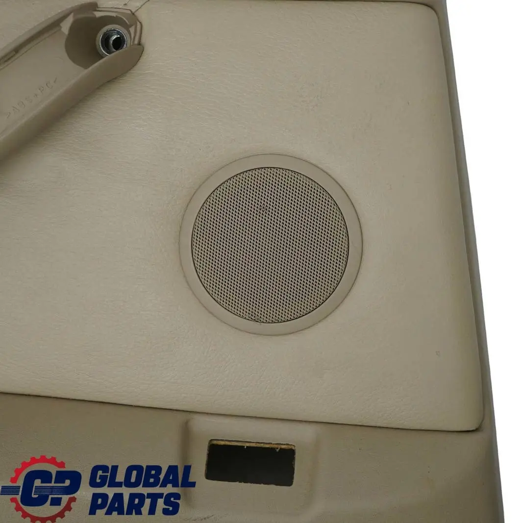 BMW X5 E53 Rear Left N/S Door Card Trim Panel Leather Montana Beige Hellbeige 2