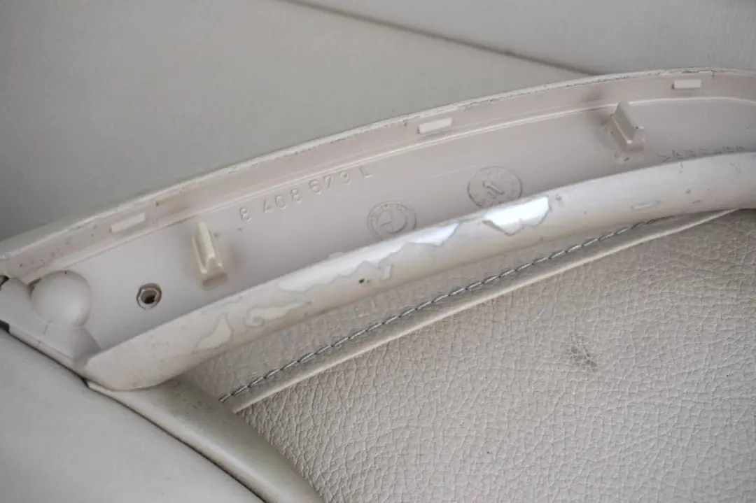 BMW X5 Series E53 Rear Left N/S Door Card Trim Panel Leather Beige