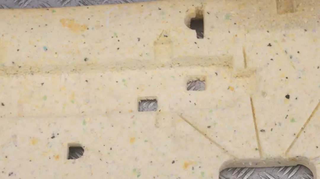 BMW 3 Series E46 Compact Rear Trunk Lower Interior Trim Sound Insulation Foam