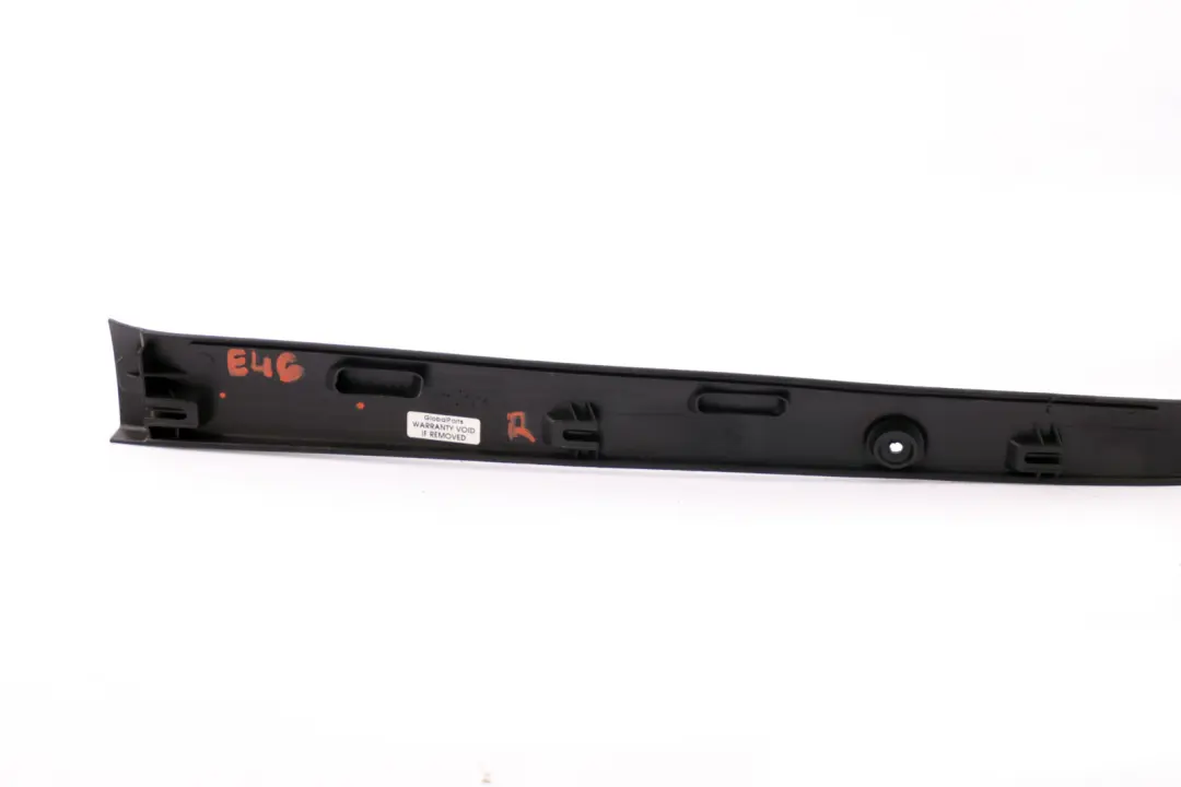 BMW 3 Series Compact E46 Trunk Panel Tail Lid Right O/S Black 8251556