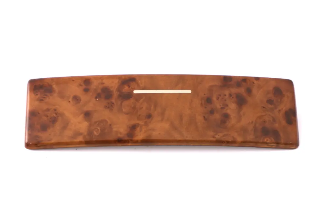 BMW X5 Series E53 Wooden Cover Can Holder Rear Trim Strip Light Poplar 8253126