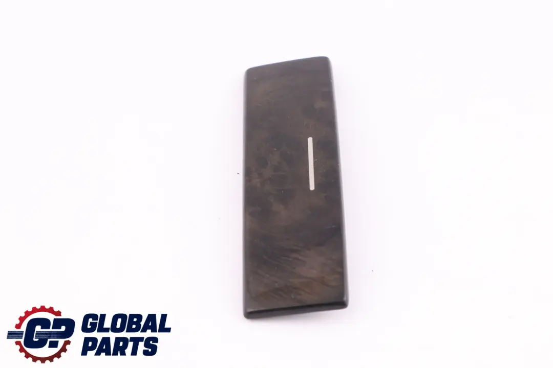 BMW E53 Decoracion Tira Recubrimiento Cubre Lata Trasero Madera De alamo Dunkel