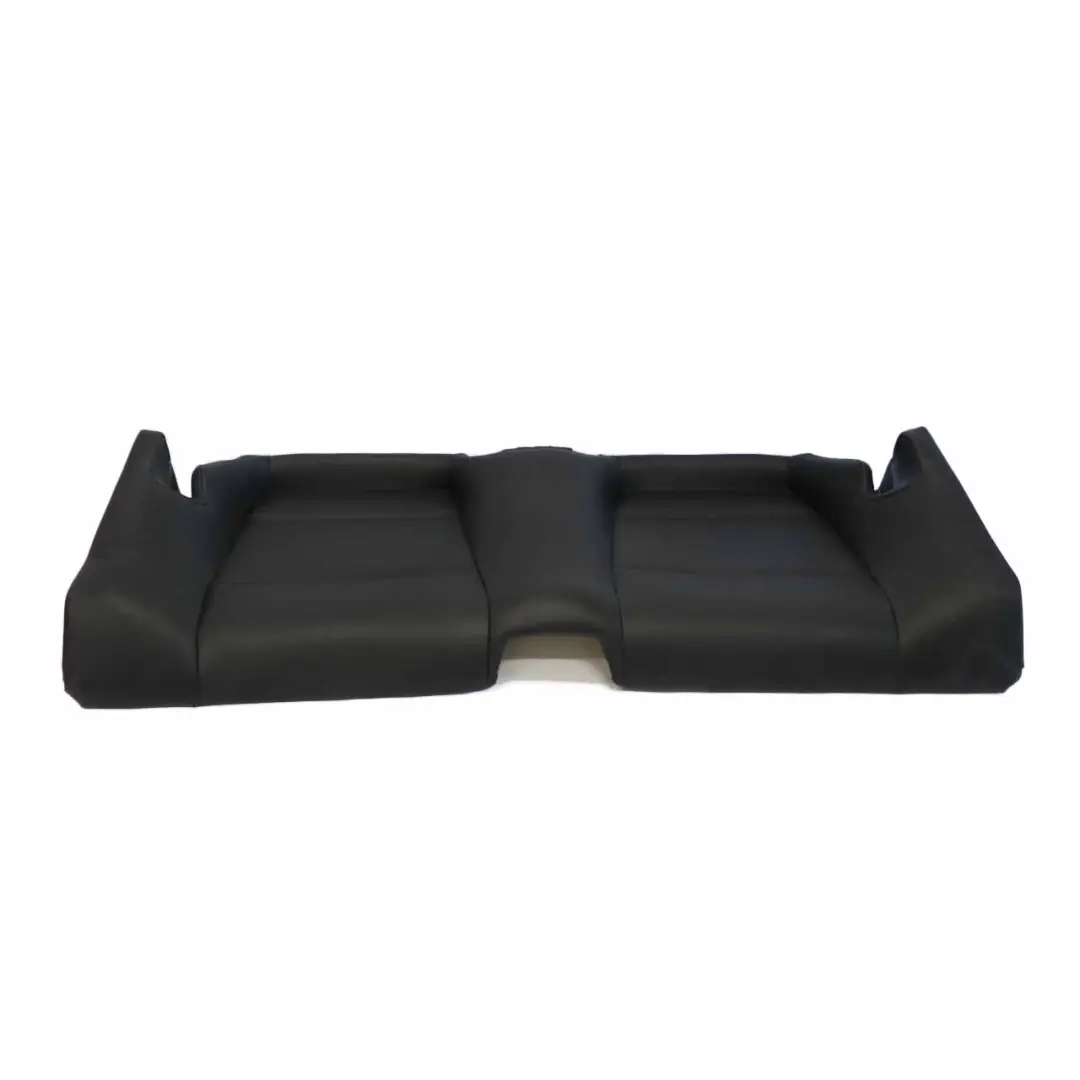 BMW E46 Cabrio Asiento Trasero Banco Sofá Cubierta Panel Cuero Montana Negro