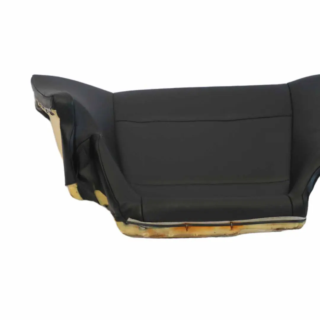 BMW E46 Cabrio Asiento Trasero Banco Sofá Cubierta Panel Cuero Montana Negro