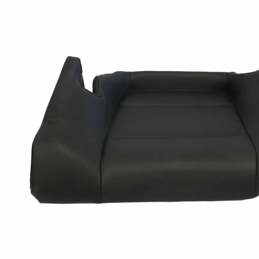 BMW E46 Cabrio Asiento Trasero Banco Sofá Cubierta Panel Cuero Montana Negro