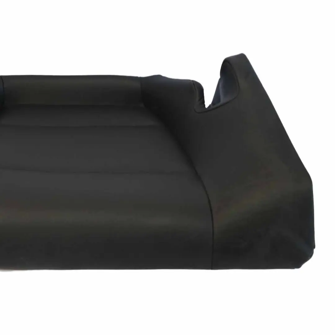 BMW E46 Cabrio Asiento Trasero Banco Sofá Cubierta Panel Cuero Montana Negro