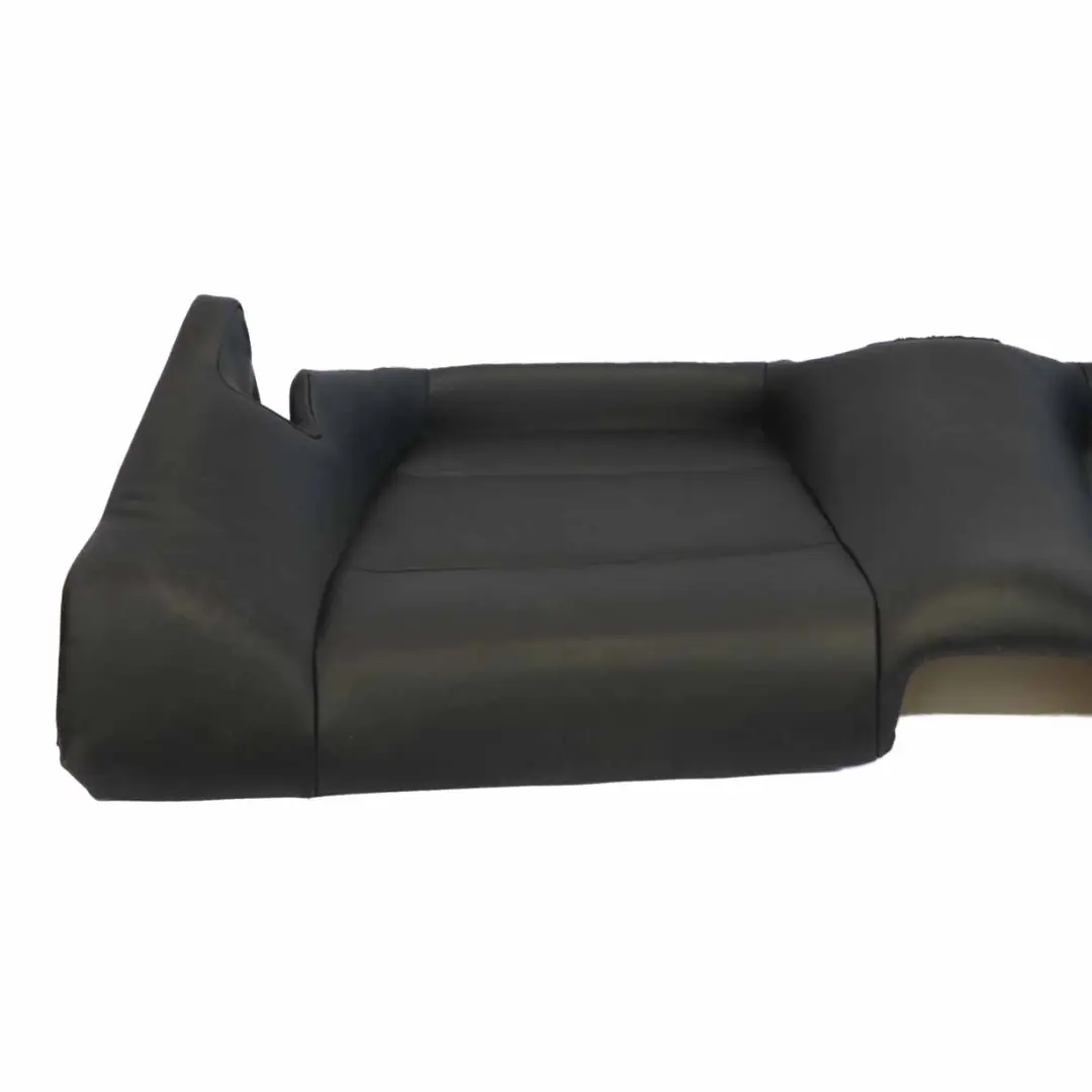 BMW E46 Cabrio Asiento Trasero Banco Sofá Cubierta Panel Cuero Montana Negro