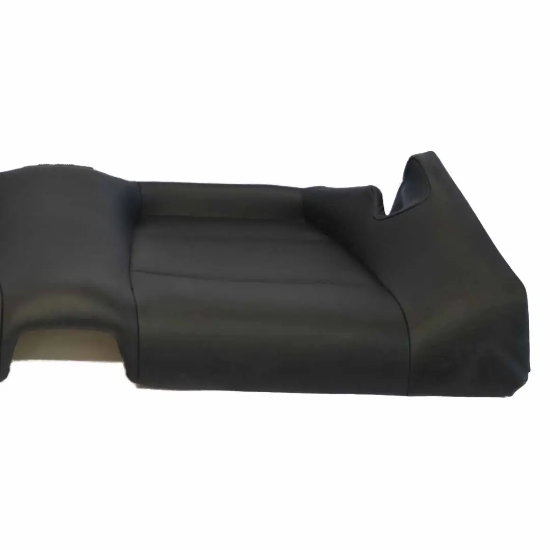 BMW E46 Cabrio Asiento Trasero Banco Sofá Cubierta Panel Cuero Montana Negro