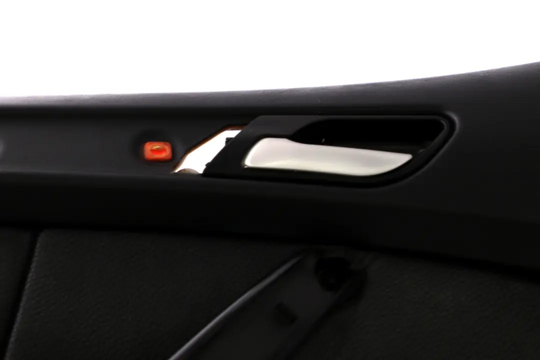 Front Left N/S Door Card Leather Interior Trim Panel Black BMW X5 Series E53 - SKU 8255287 - Part number 8255287