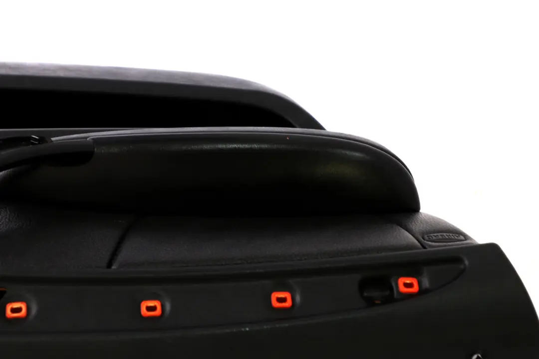Front Left N/S Door Card Leather Interior Trim Panel Black BMW X5 Series E53 - SKU 8255287 - Part number 8255287
