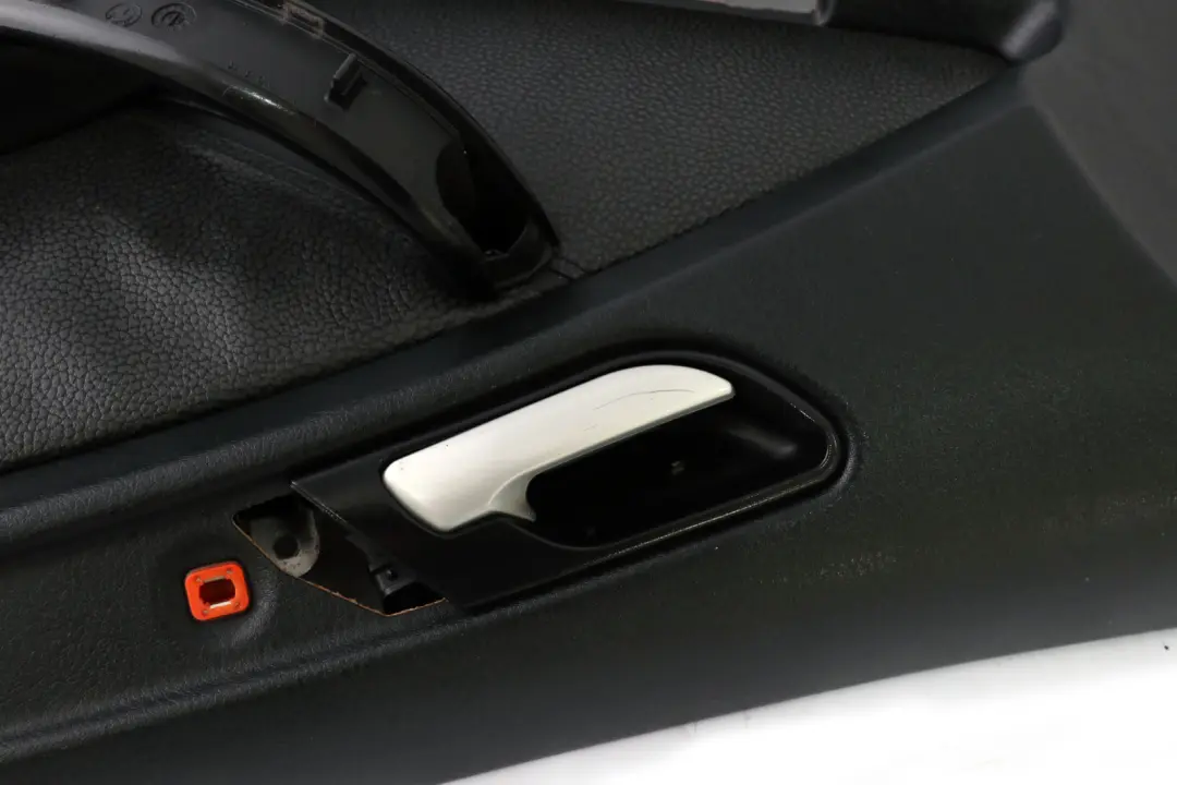 BMW X5 Series E53 Front Right O/S Door Card Leather Interior Trim Panel Black