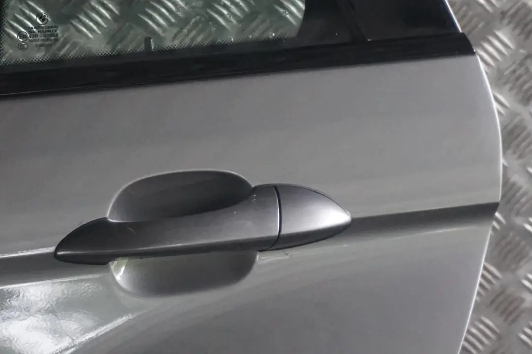 Door Rear Left N/S Sterlinggrau Sterling Grey Metallic - 472 BMW X5 E53 1 - SKU 8256827-STG1 - Part number 8256827-STG