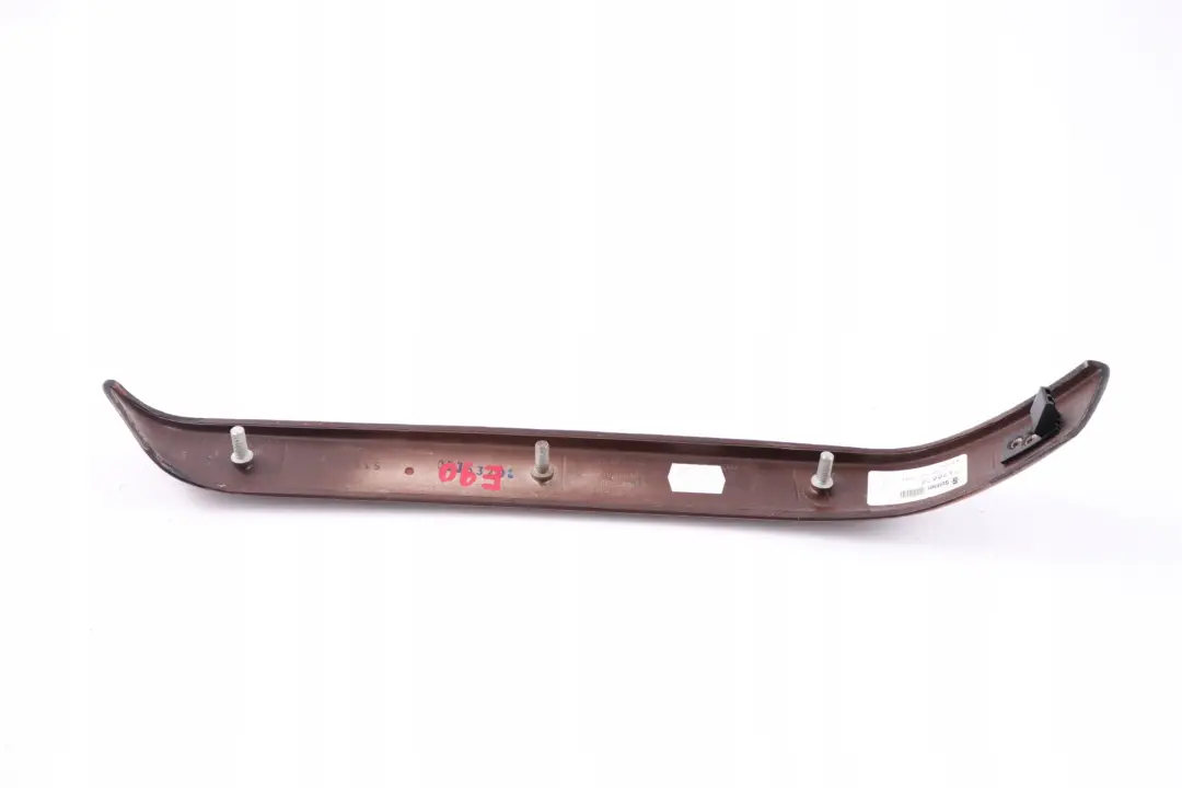 BMW 3 Series E90 E91 Trim Door Rear Right O/S Strip Wood Poplar Grain 7138872