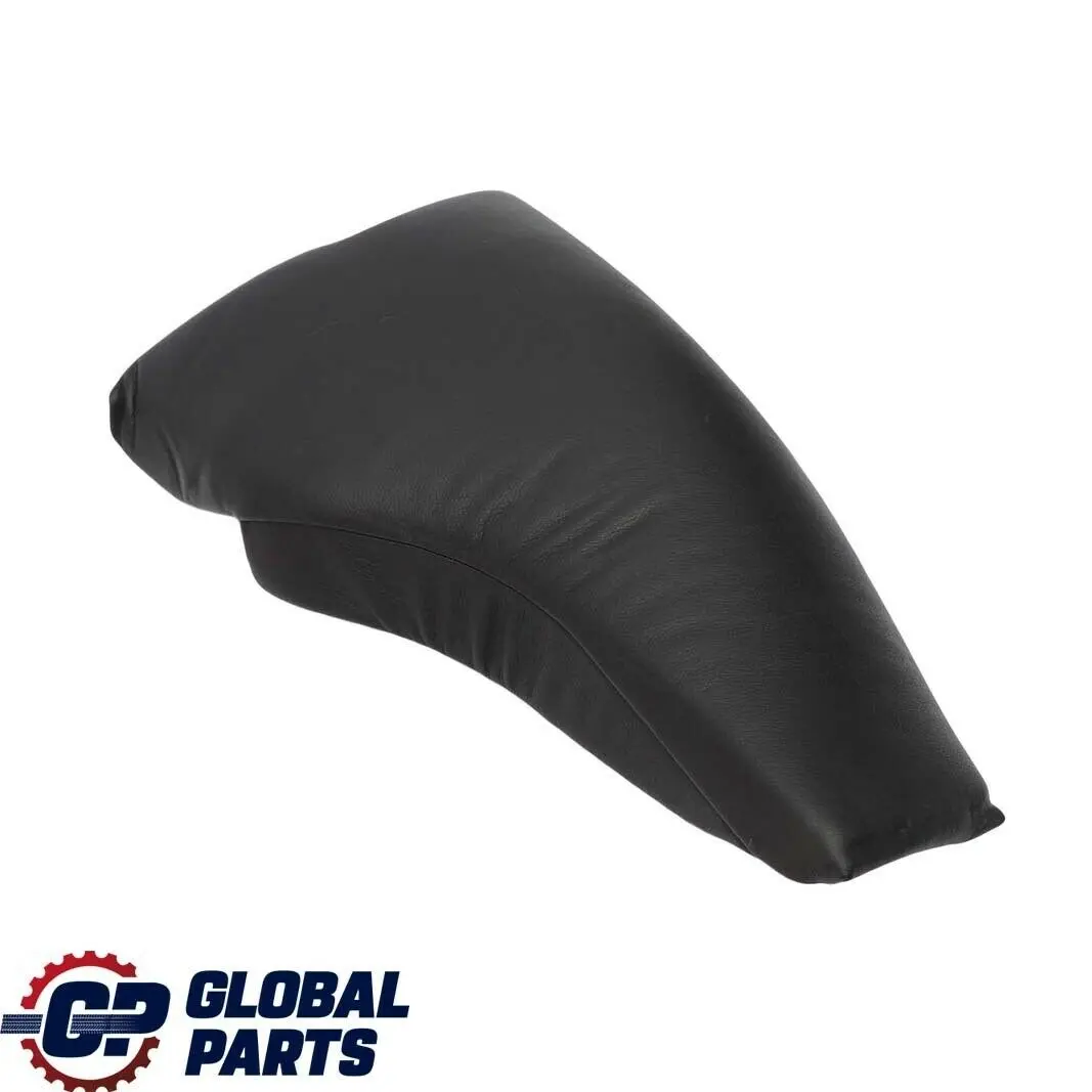 BMW E46 Touring Asiento Trasero Derecho Lateral Finisher Panel Cuero Negro