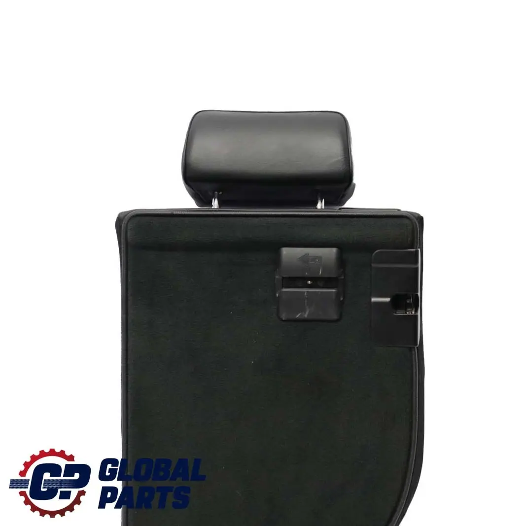 BMW E46 Touring Asiento Trasero Derecho Funda Respaldo Cuero Montana Schwarz