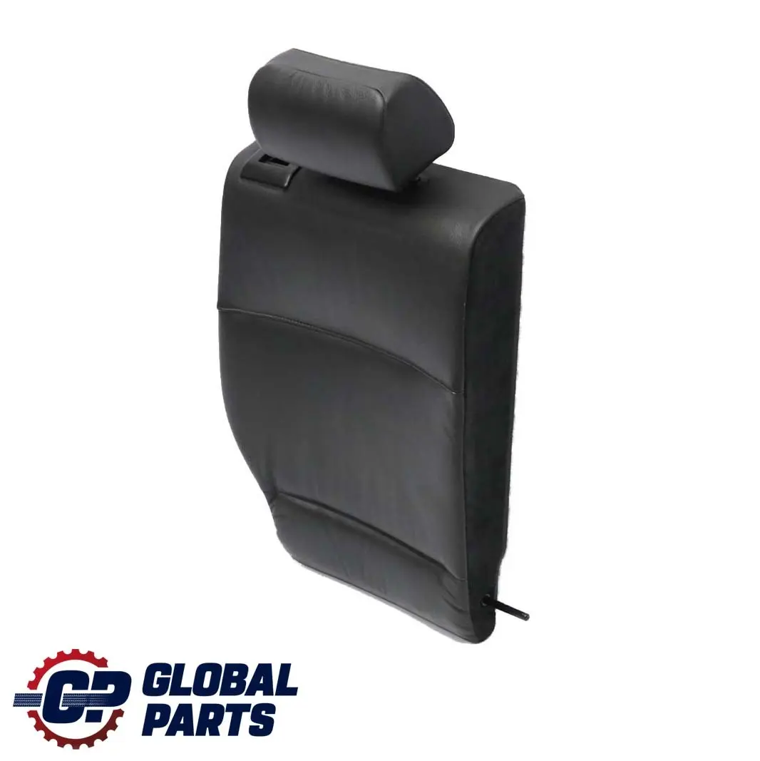 BMW E46 Touring Asiento Trasero Derecho Funda Respaldo Cuero Montana Schwarz