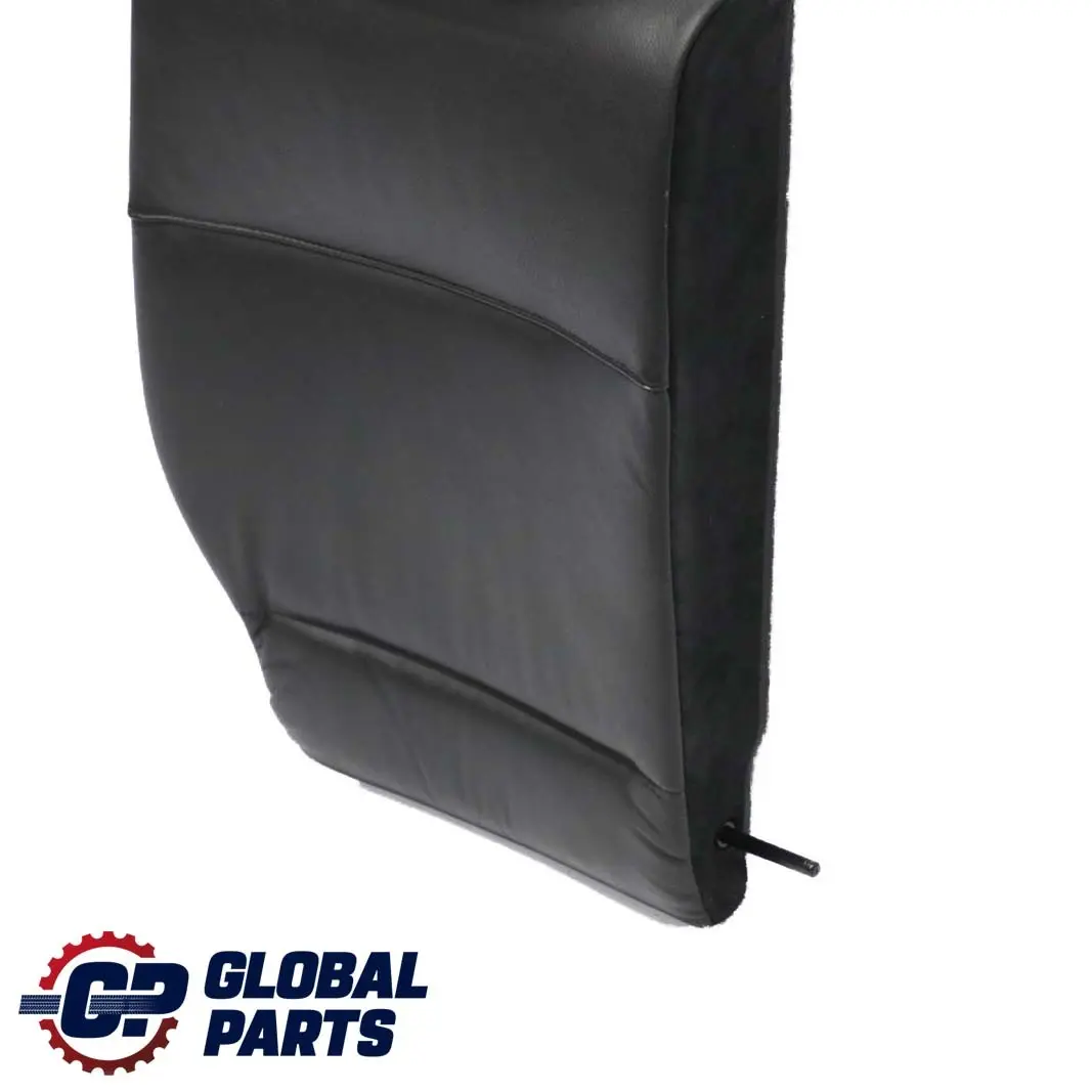 BMW E46 Touring Asiento Trasero Derecho Funda Respaldo Cuero Montana Schwarz