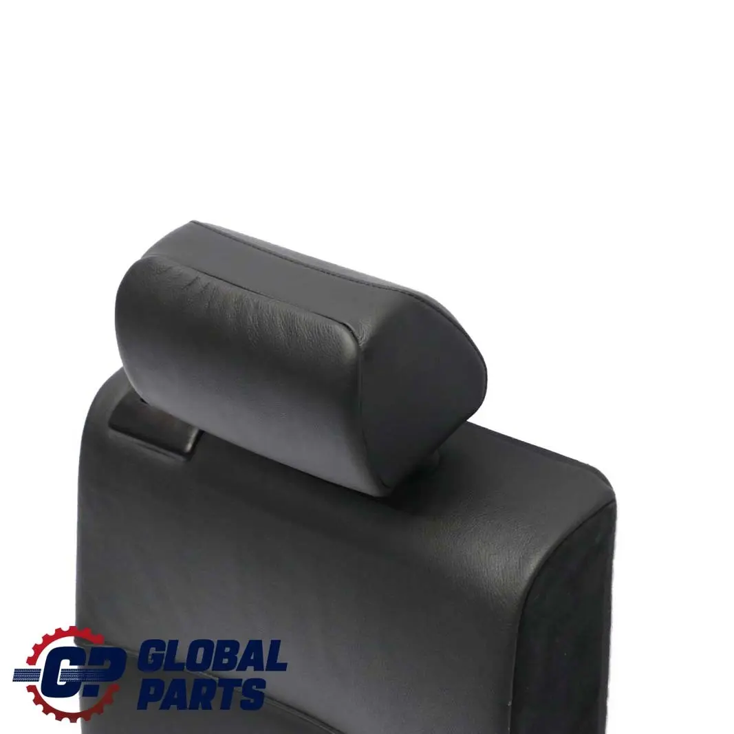 BMW E46 Touring Asiento Trasero Derecho Funda Respaldo Cuero Montana Schwarz