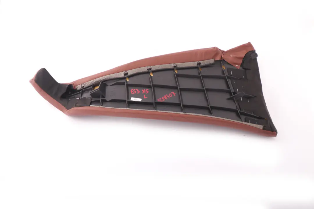 BMW X5 Series E53 Lateral Trim Side Panel Cover Rear Left N/S Seat  Mahagoni