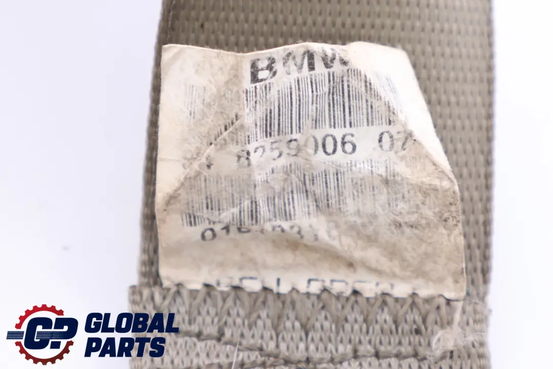 BMW X5 Series E53 Upper Belt Rear Right O/S Pastellgrün Pastel Green 8259006