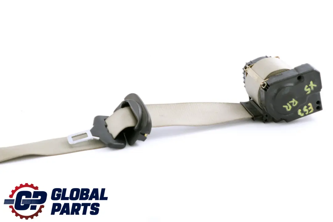 BMW X5 Series E53 Upper Belt Rear Right O/S Pastellgrün Pastel Green 8259006