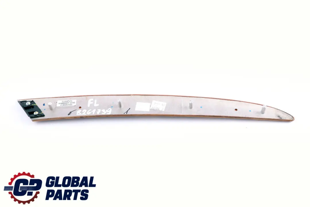 BMW X5 Series E53 Wooden Strip Door Front Left N/S Trim Light Poplar 8261739