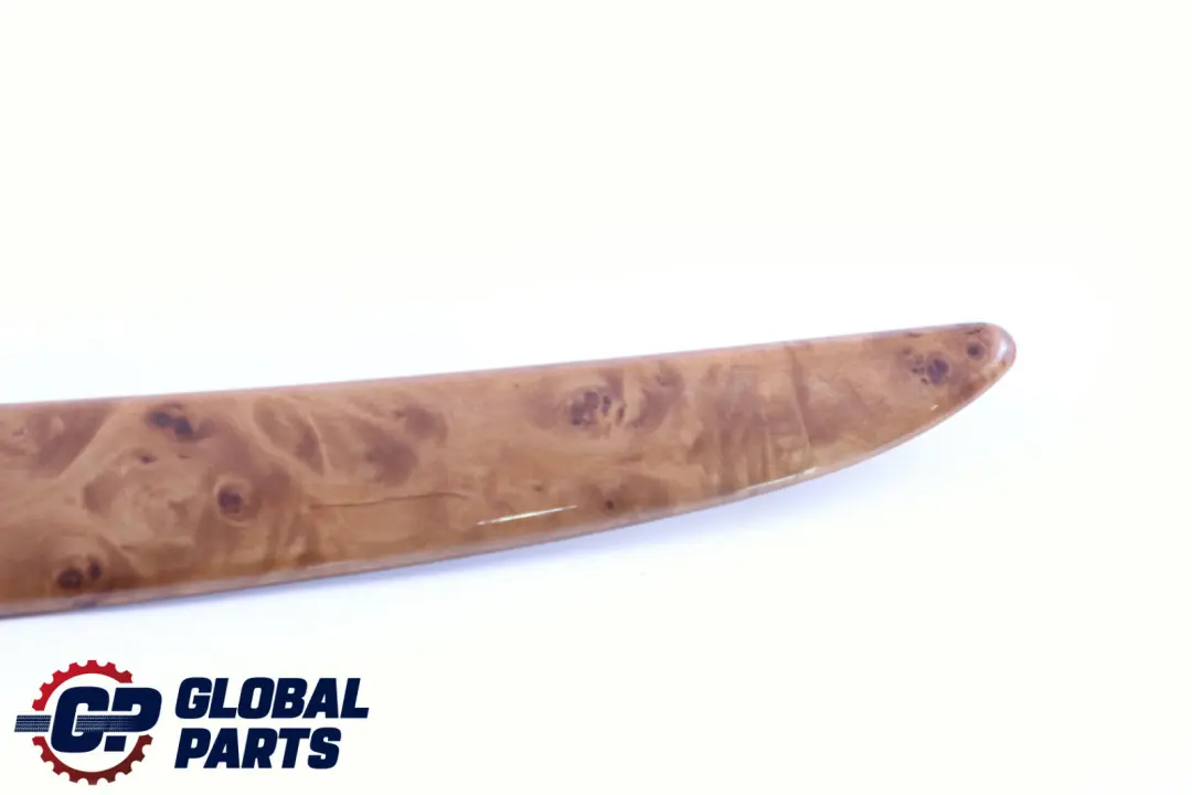 BMW X5 Series E53 Wooden Strip Door Front Left N/S Trim Light Poplar 8261739