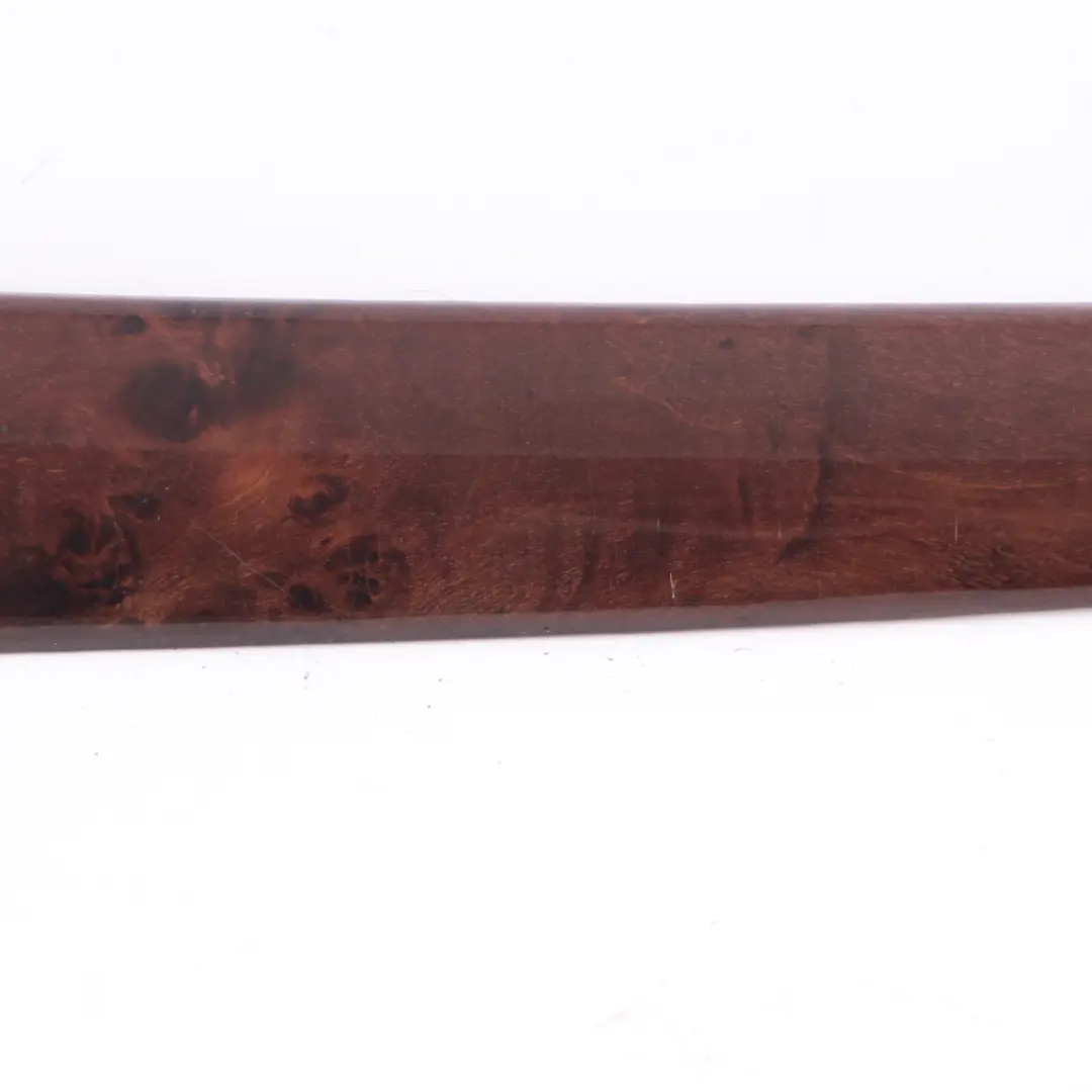 BMW X5 E53 Door Card Trim Strip Front Left N/S Poplar Wood Dunkel Dark 8261741