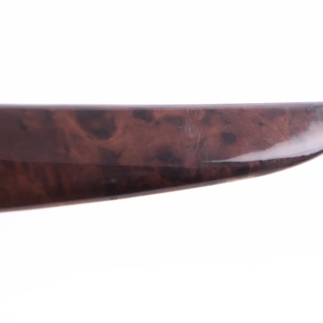 BMW X5 E53 Door Card Trim Strip Front Left N/S Poplar Wood Dunkel Dark 8261741