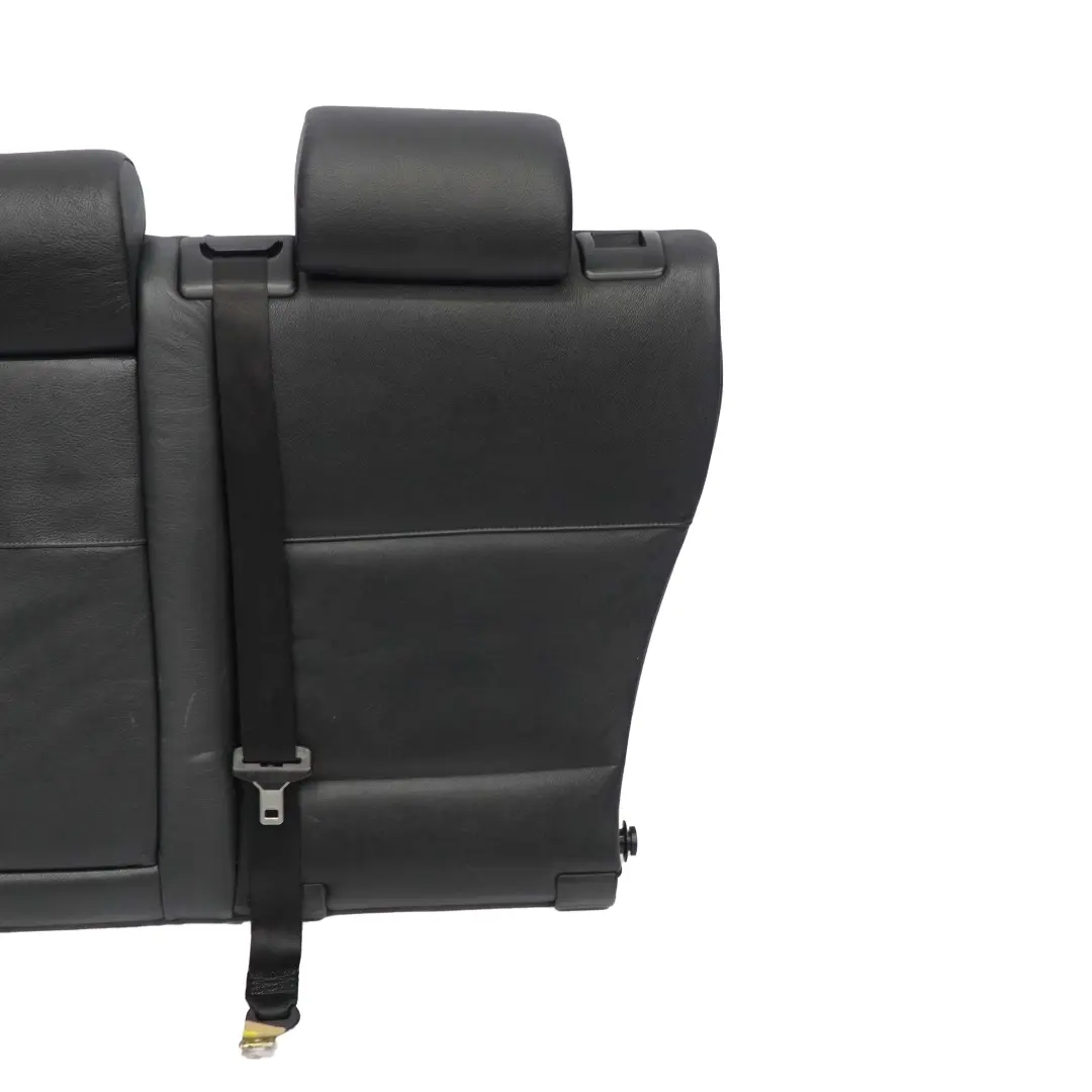 BMW X5 E53 Rear Seat Left N/S Bench Backrest Cover Black Leather Montana