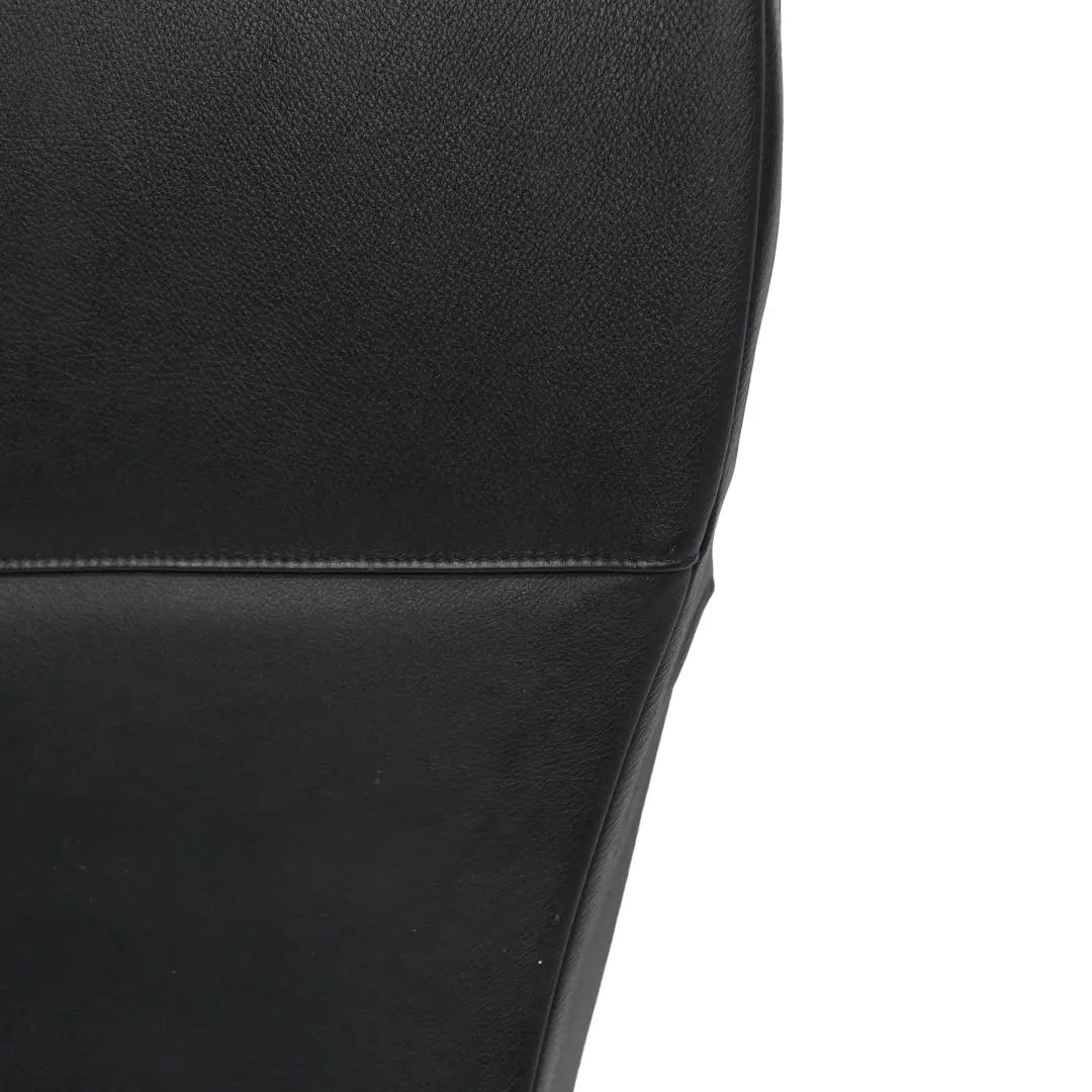 BMW X5 E53 Rear Seat Left N/S Bench Backrest Cover Black Leather Montana