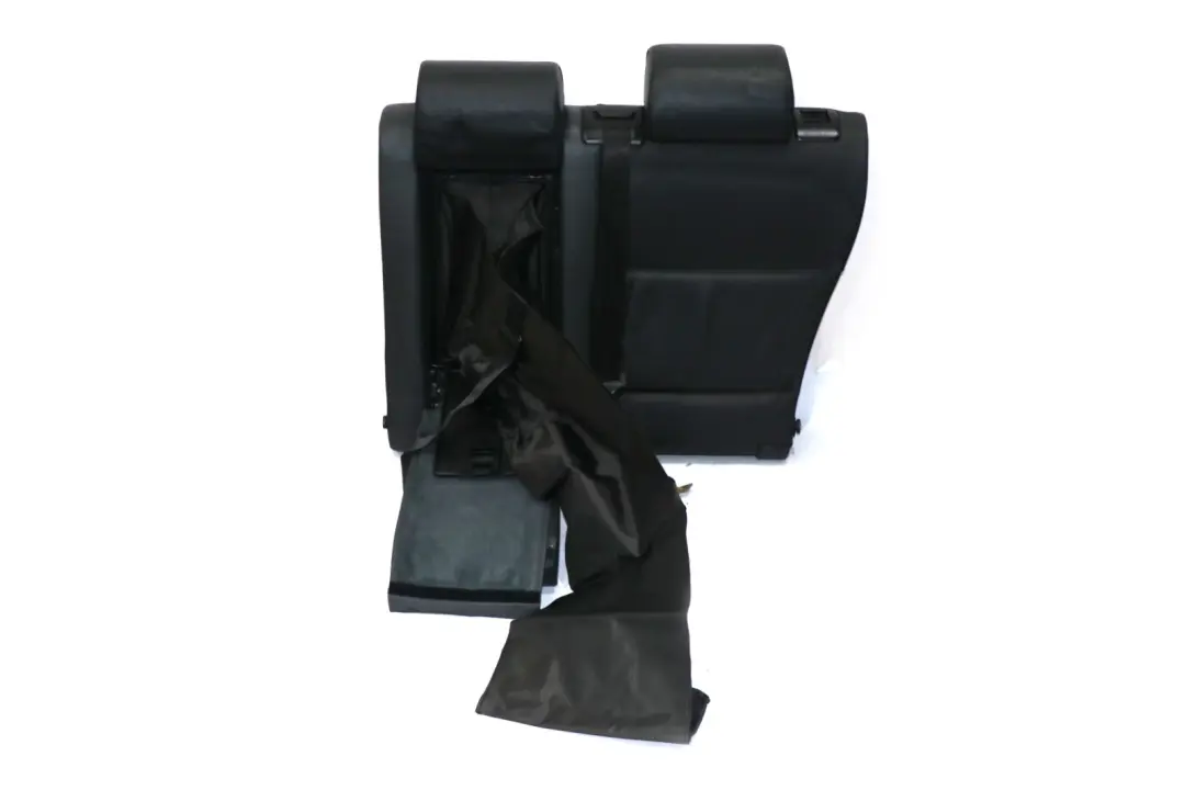 BMW X5 Series E53 Cover Backrest Rear Back Seat Ski Bag Black Leather Left N/S