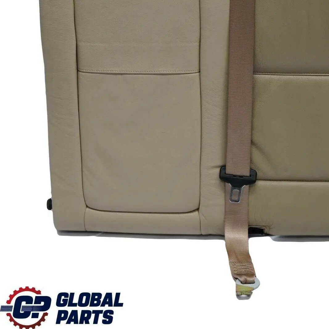 BMW X5 Series E53 Cover Backrest Rear Back Seat Beige Leather Left N/S