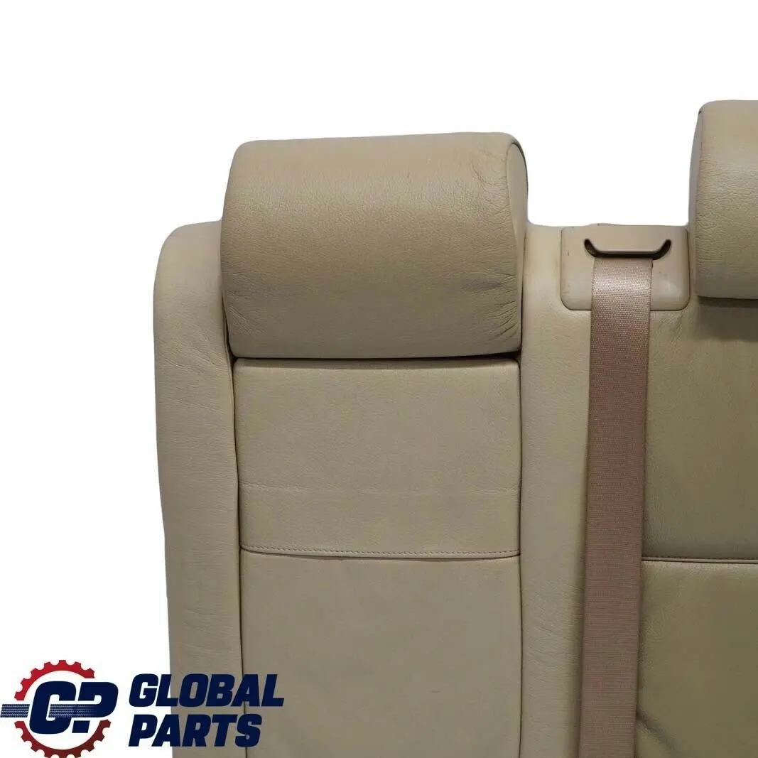 BMW X5 Series E53 Cover Backrest Rear Back Seat Beige Leather Left N/S