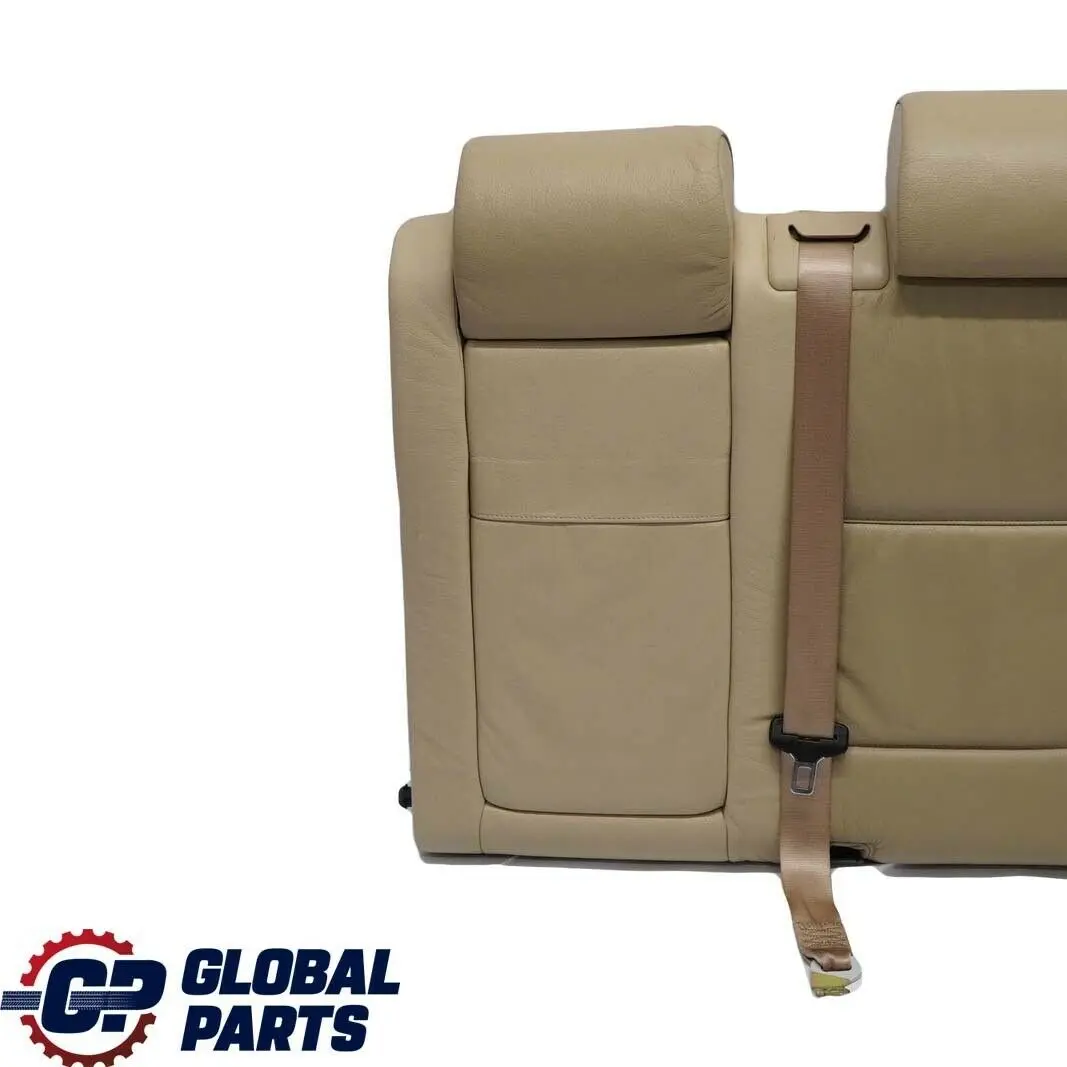 BMW X5 Series E53 Cover Backrest Rear Back Seat Beige Leather Left N/S