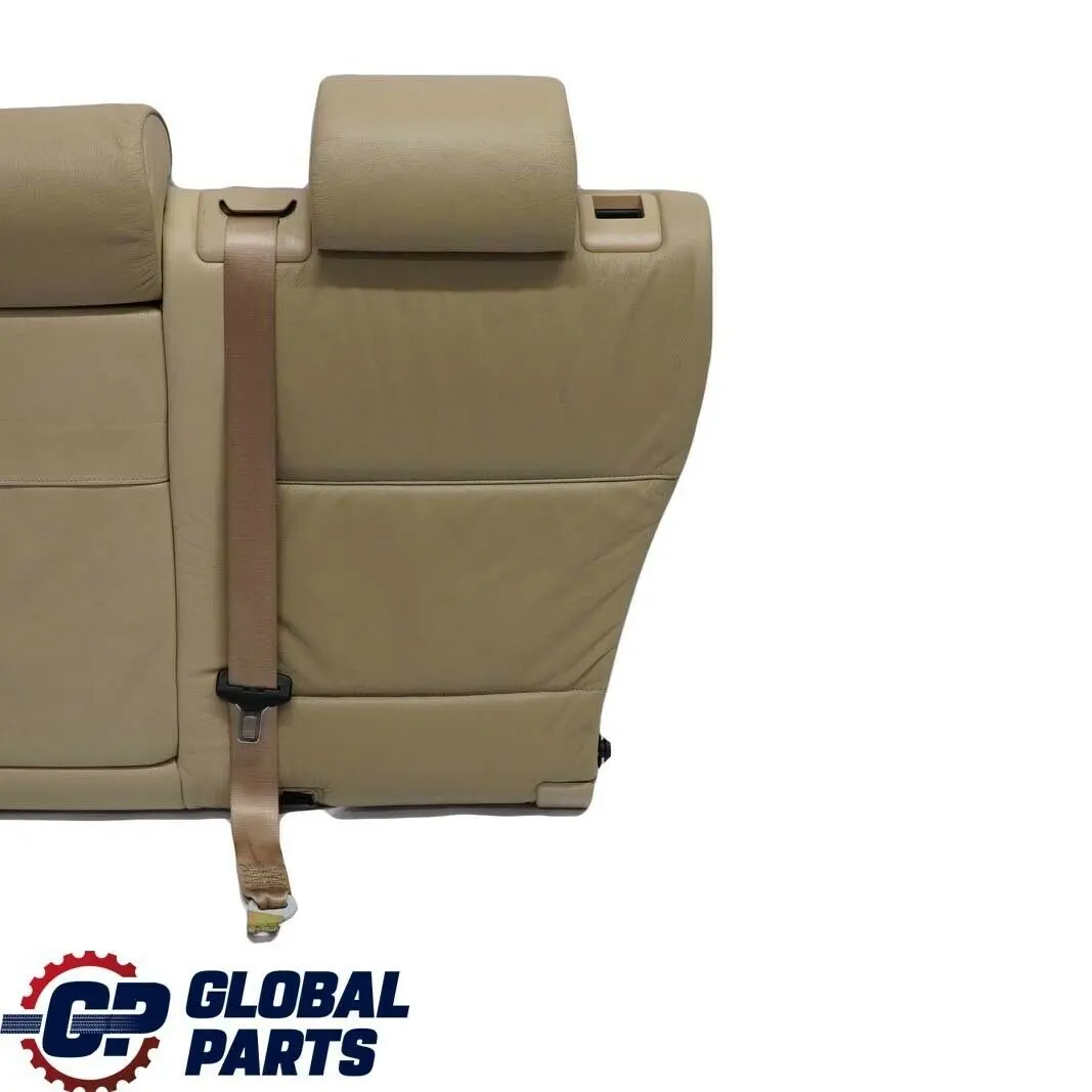 BMW X5 Series E53 Cover Backrest Rear Back Seat Beige Leather Left N/S