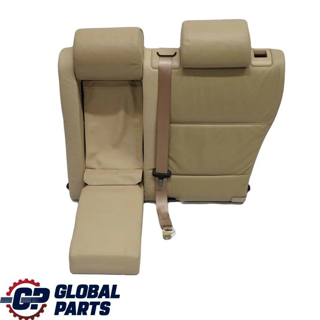 BMW X5 Series E53 Cover Backrest Rear Back Seat Beige Leather Left N/S