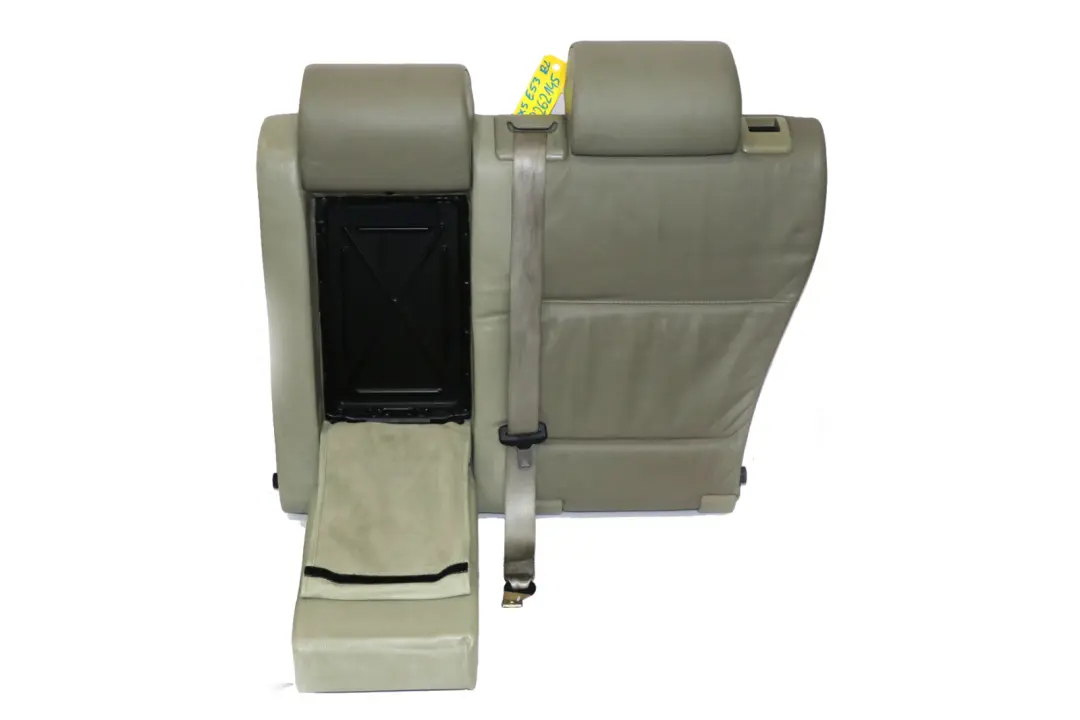 BMW X5 Series E53 Pastel Green Leather Rear Seat Couch Backrest Left N/S