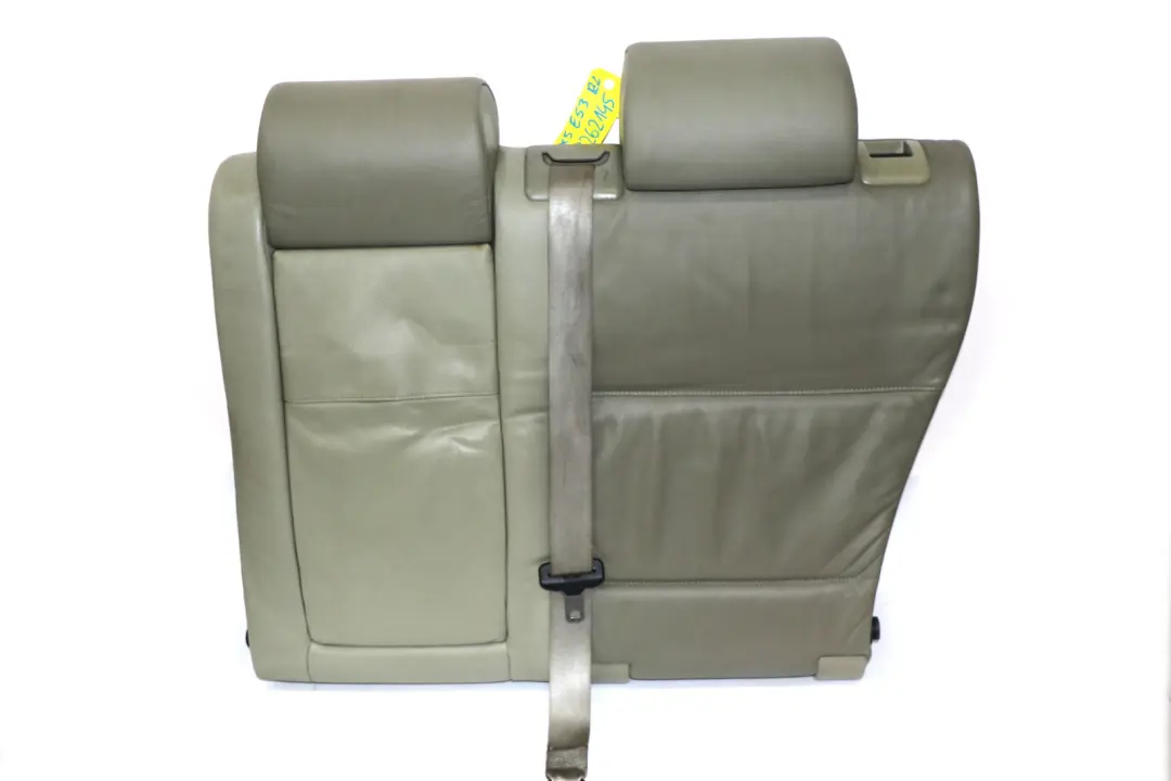 BMW X5 Series E53 Pastel Green Leather Rear Seat Couch Backrest Left N/S