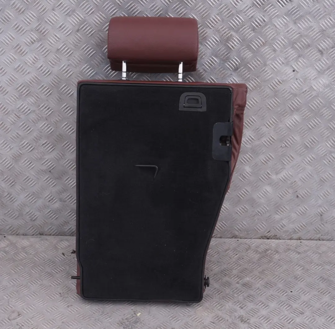 BMW X5 SERIES E53 Cover Backrest Rear Seat Mahagoni Leather Right O/S