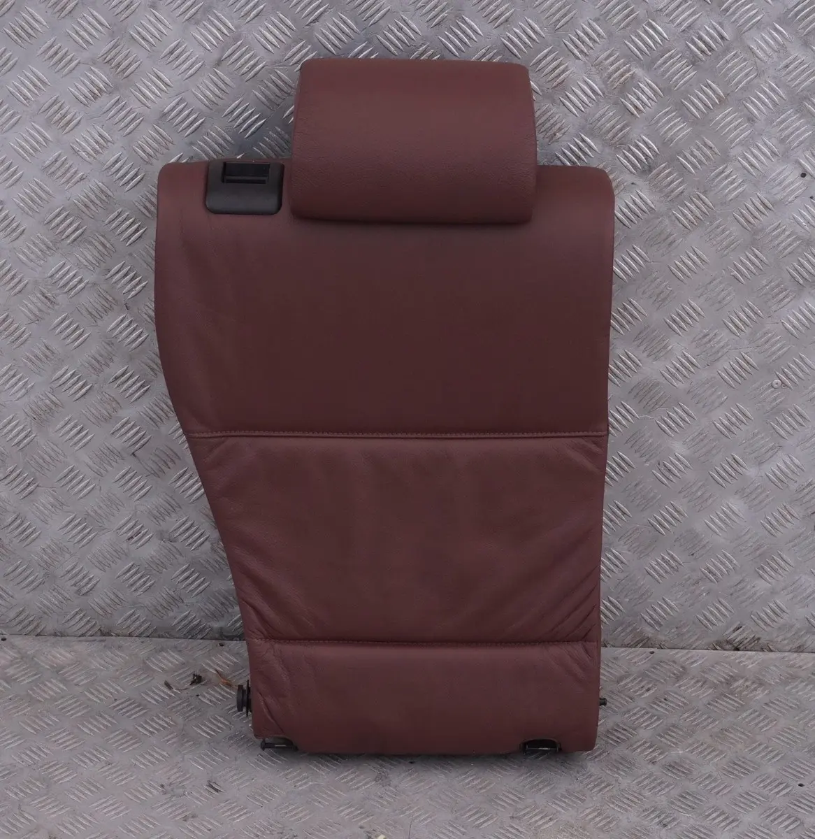 BMW X5 SERIES E53 Cover Backrest Rear Seat Mahagoni Leather Right O/S